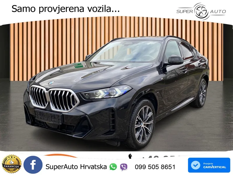 BMW X6 30d (298 KS) xDrive Steptronic M Sport LED+GR SJED+ACC