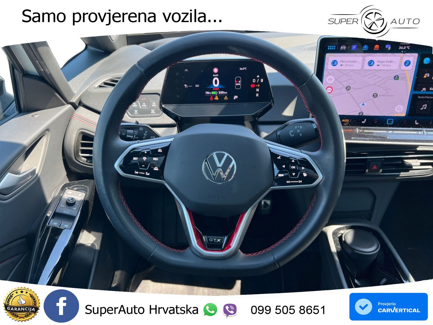 Volkswagen ID.3 GTX 84 kWh (286 KS) LED+GR SJED+ACC