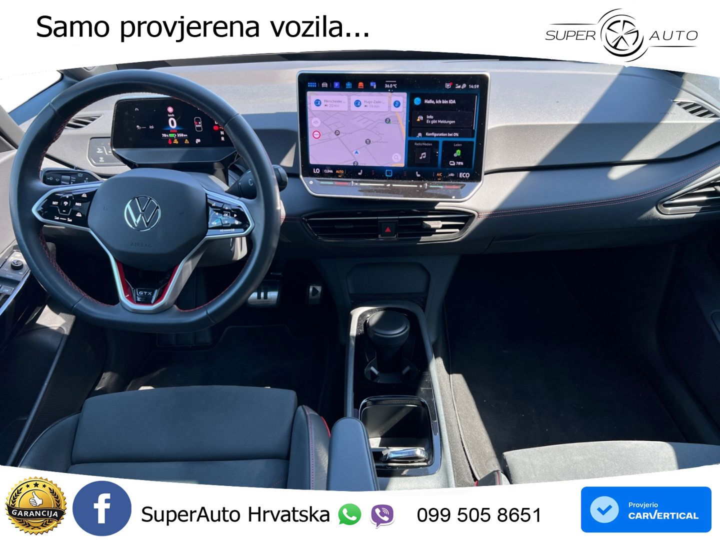 Volkswagen ID.3 GTX 84 kWh (286 KS) LED+GR SJED+ACC