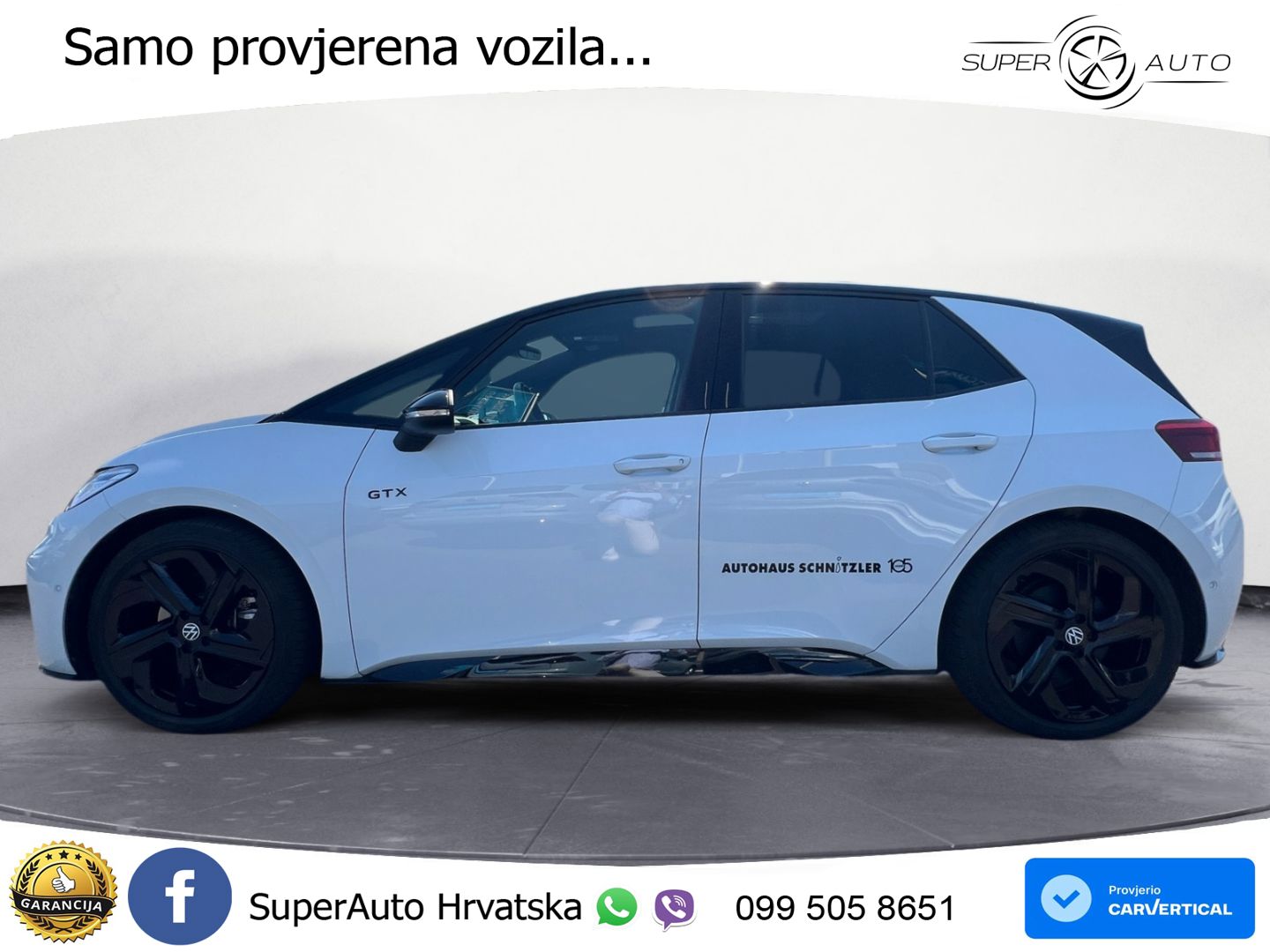 Volkswagen ID.3 GTX 84 kWh (286 KS) LED+GR SJED+ACC