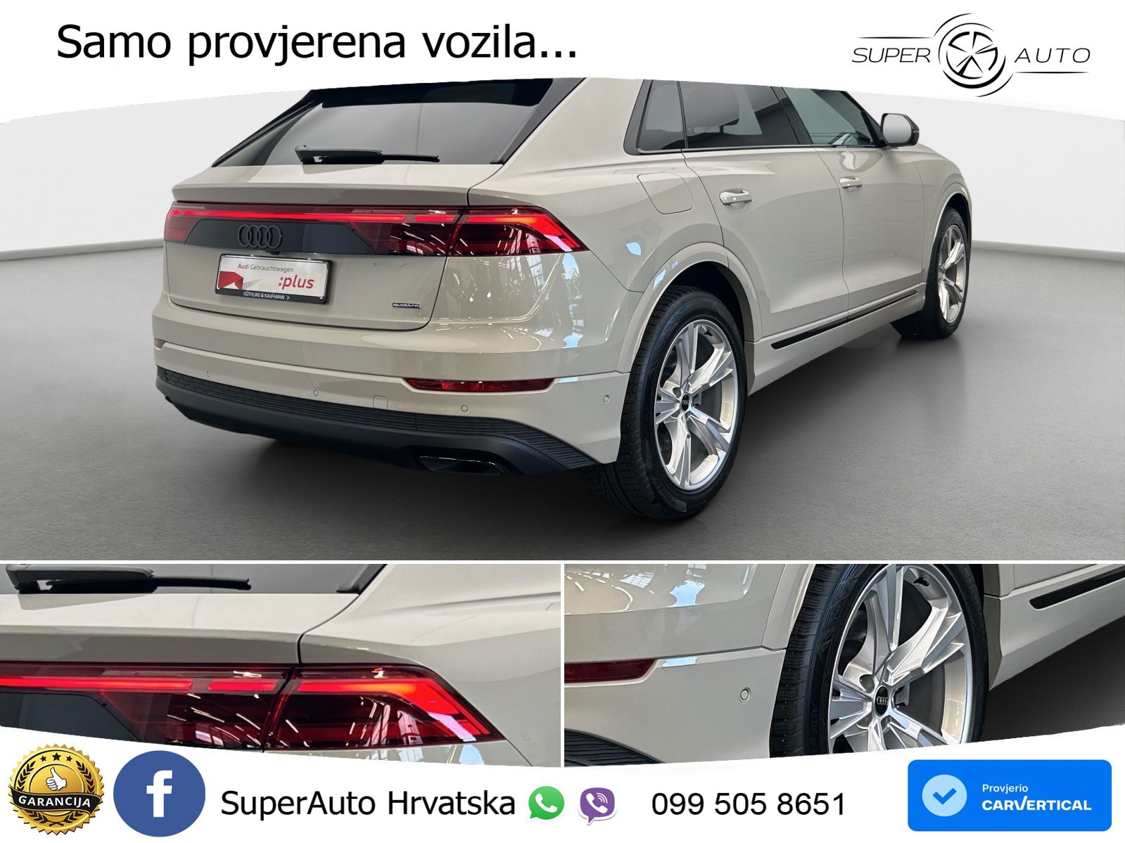Audi Q8 55 TFSIe V6 (394 KS) quattro Tiptronic