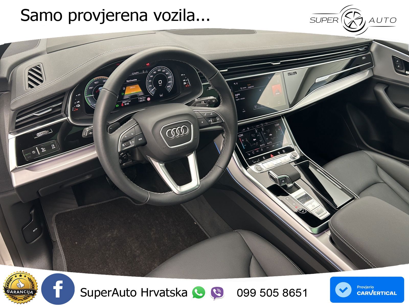 Audi Q8 55 TFSIe V6 (394 KS) quattro Tiptronic