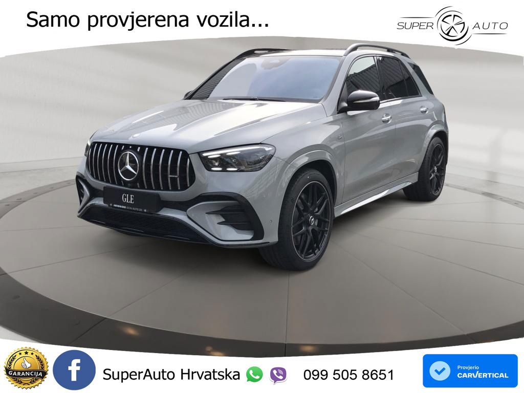 Mercedes AMG GLE 53 (435 KS) EQ Boost 4MATIC+ AMG SPEEDSHIFT TCT 9G LED+GR SJED+ACC