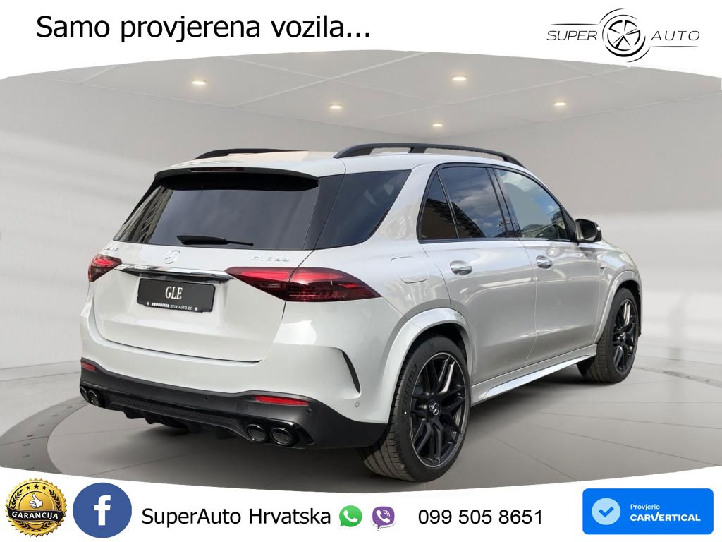 Mercedes AMG GLE 53 (435 KS) EQ Boost 4MATIC+ AMG SPEEDSHIFT TCT 9G LED+GR SJED+ACC