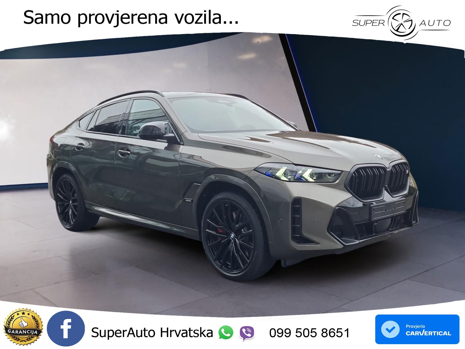 BMW X6 M60i V8 (530 KS) xDrive Steptronic LED+GR SJED+ACC
