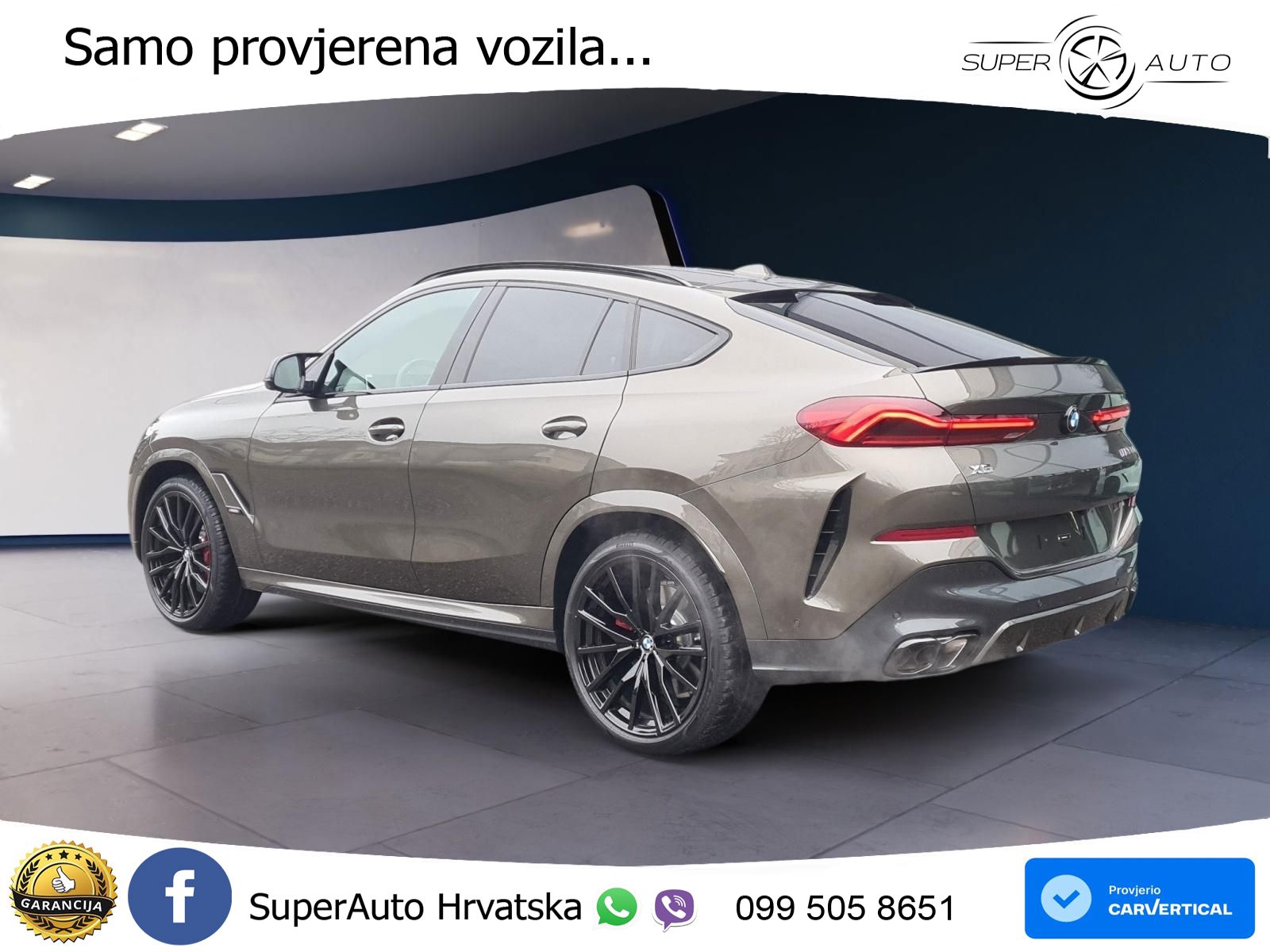 BMW X6 M60i V8 (530 KS) xDrive Steptronic LED+GR SJED+ACC