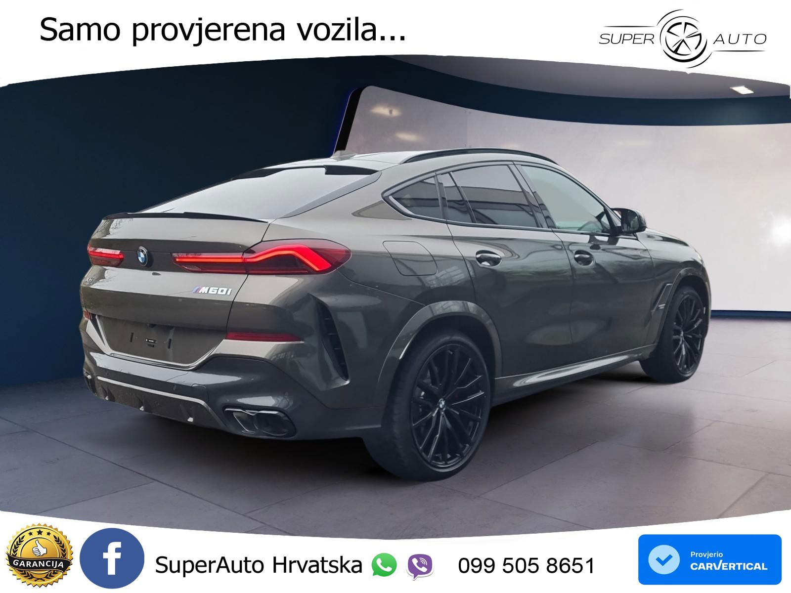 BMW X6 M60i V8 (530 KS) xDrive Steptronic LED+GR SJED+ACC