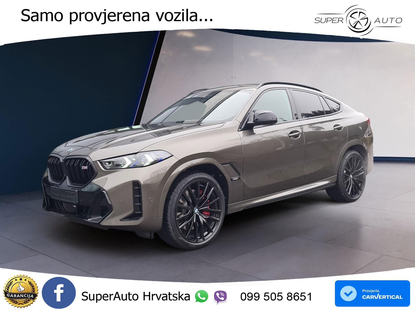 BMW X6 M60i V8 (530 KS) xDrive Steptronic LED+GR SJED+ACC