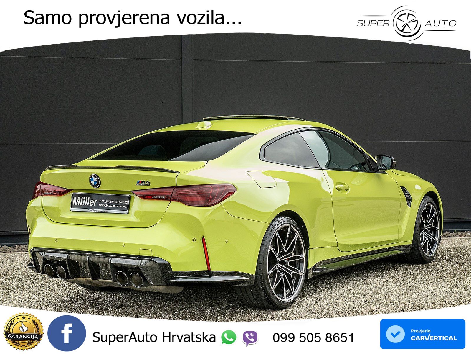 BMW M4 Convertible Competition 3.0 (530 KS) xDrive Steptronic LED+GR SJED+ACC