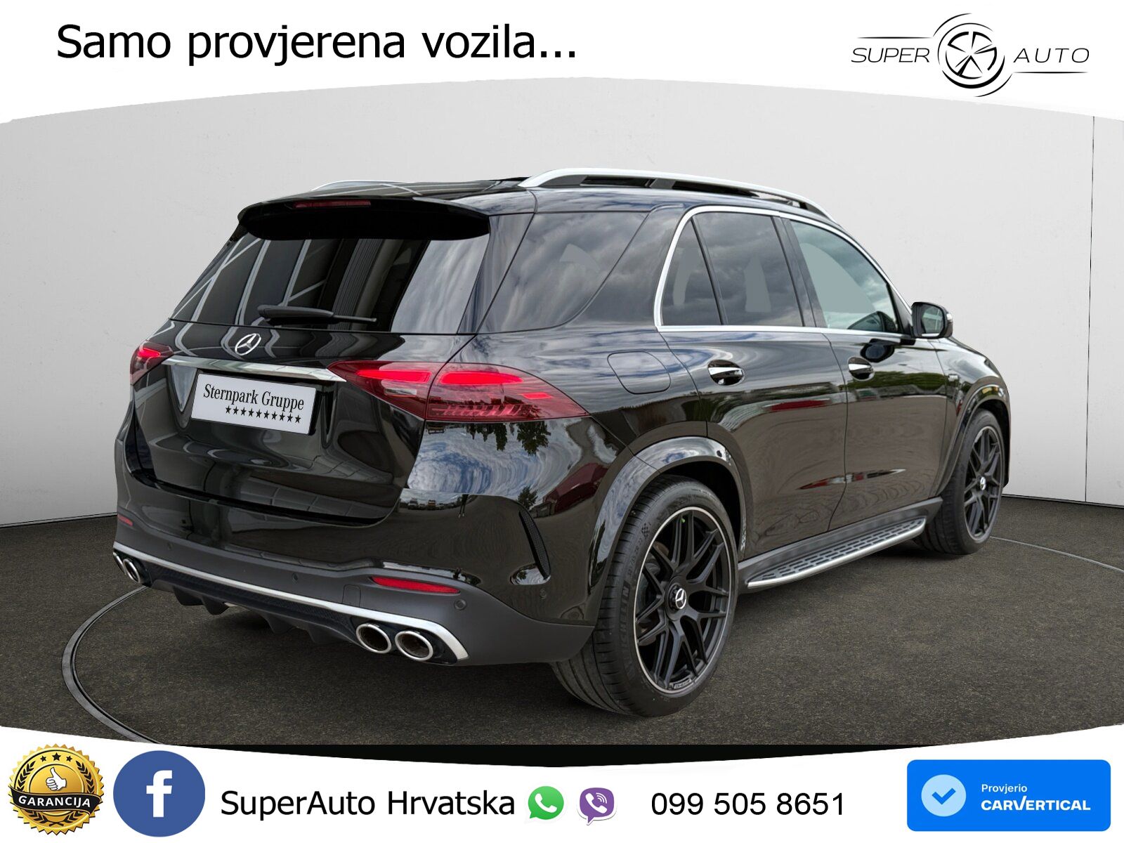 Mercedes AMG GLE 53 (435 KS) EQ Boost 4MATIC+ AMG SPEEDSHIFT TCT 9G LED+GR SJED+ACC
