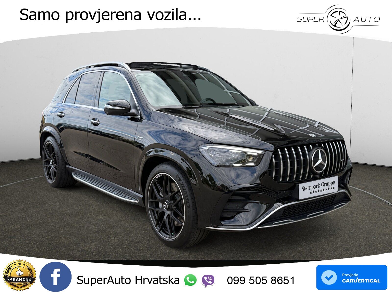 Mercedes AMG GLE 53 (435 KS) EQ Boost 4MATIC+ AMG SPEEDSHIFT TCT 9G LED+GR SJED+ACC