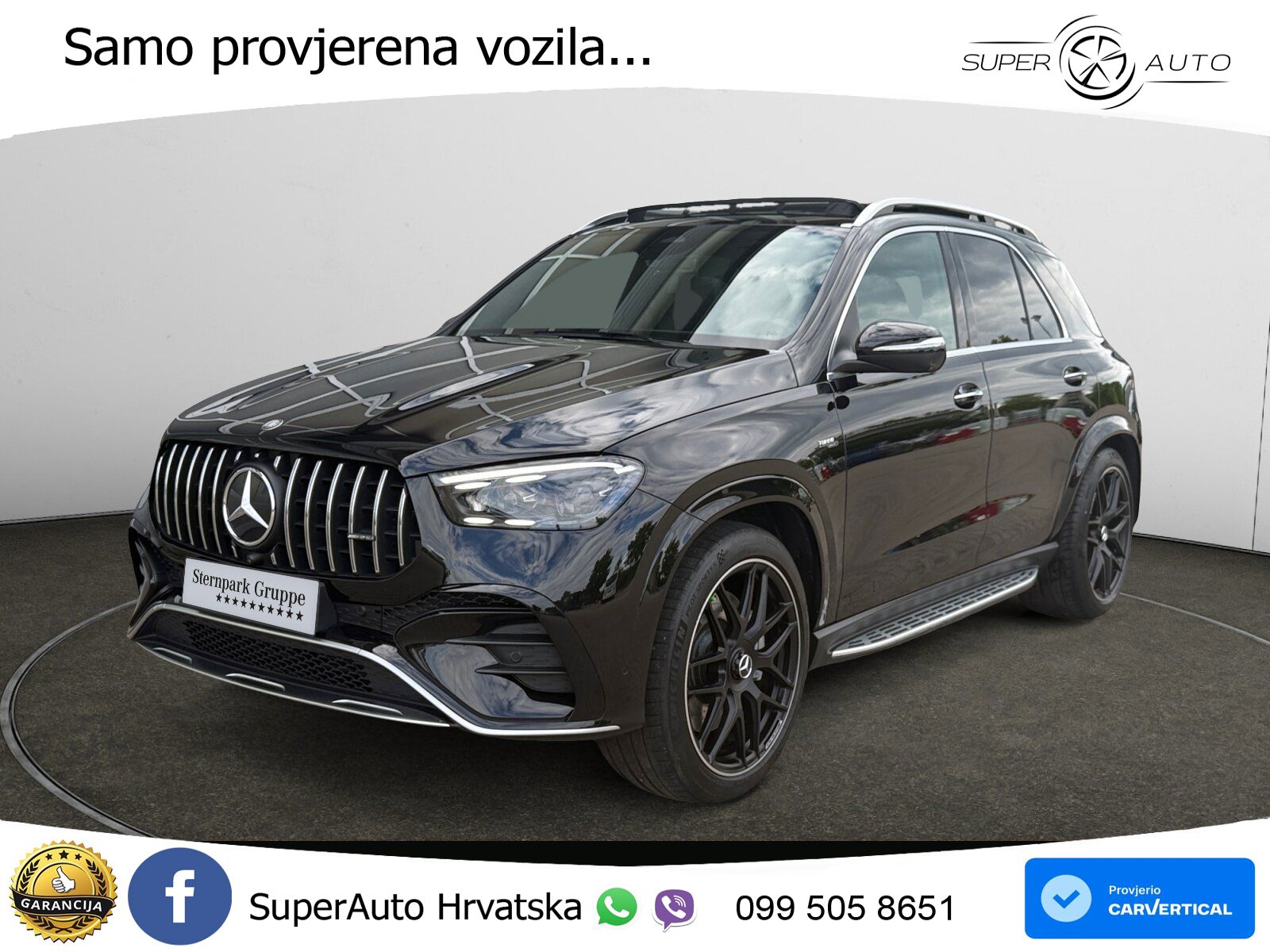 Mercedes AMG GLE 53 (435 KS) EQ Boost 4MATIC+ AMG SPEEDSHIFT TCT 9G LED+GR SJED+ACC