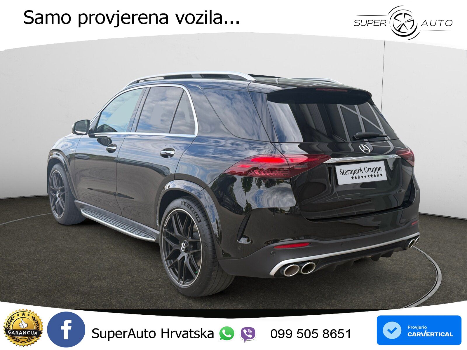 Mercedes AMG GLE 53 (435 KS) EQ Boost 4MATIC+ AMG SPEEDSHIFT TCT 9G LED+GR SJED+ACC