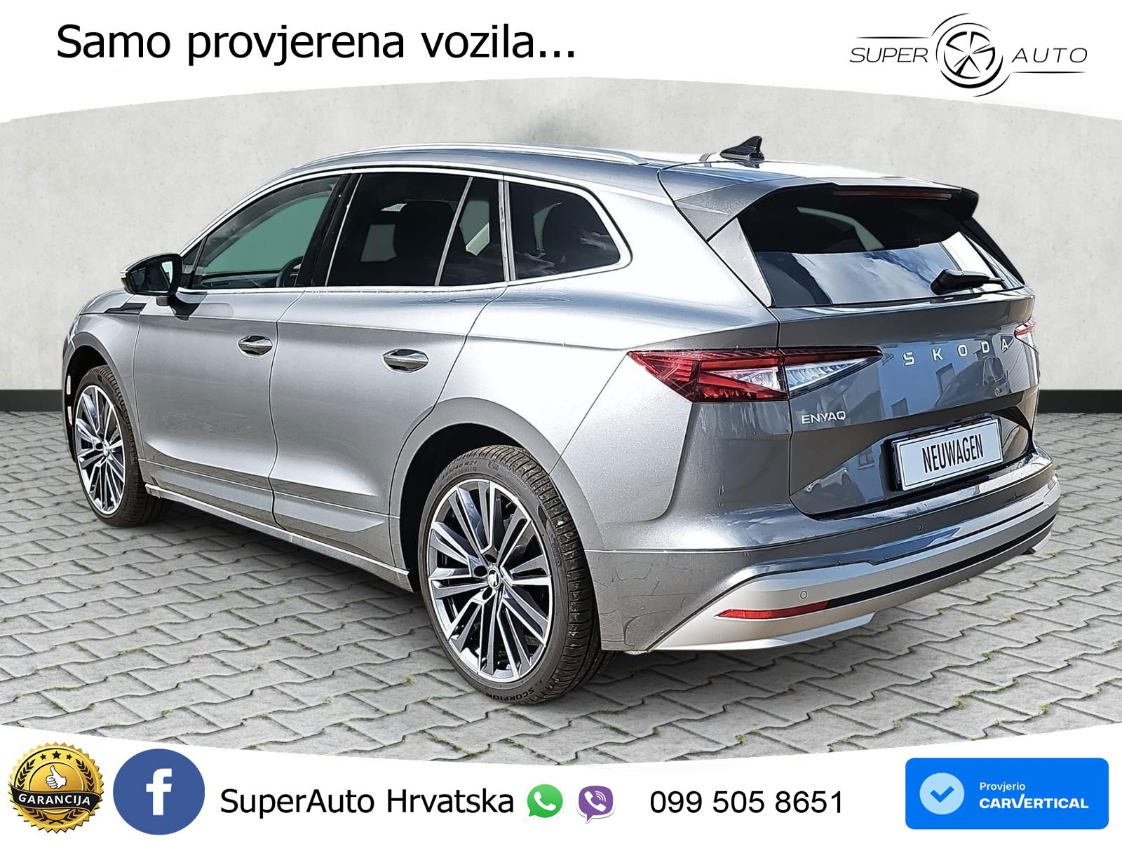 Škoda Enyaq 85 82 kWh (286 KS) Lounge LED+GR SJED+ACC