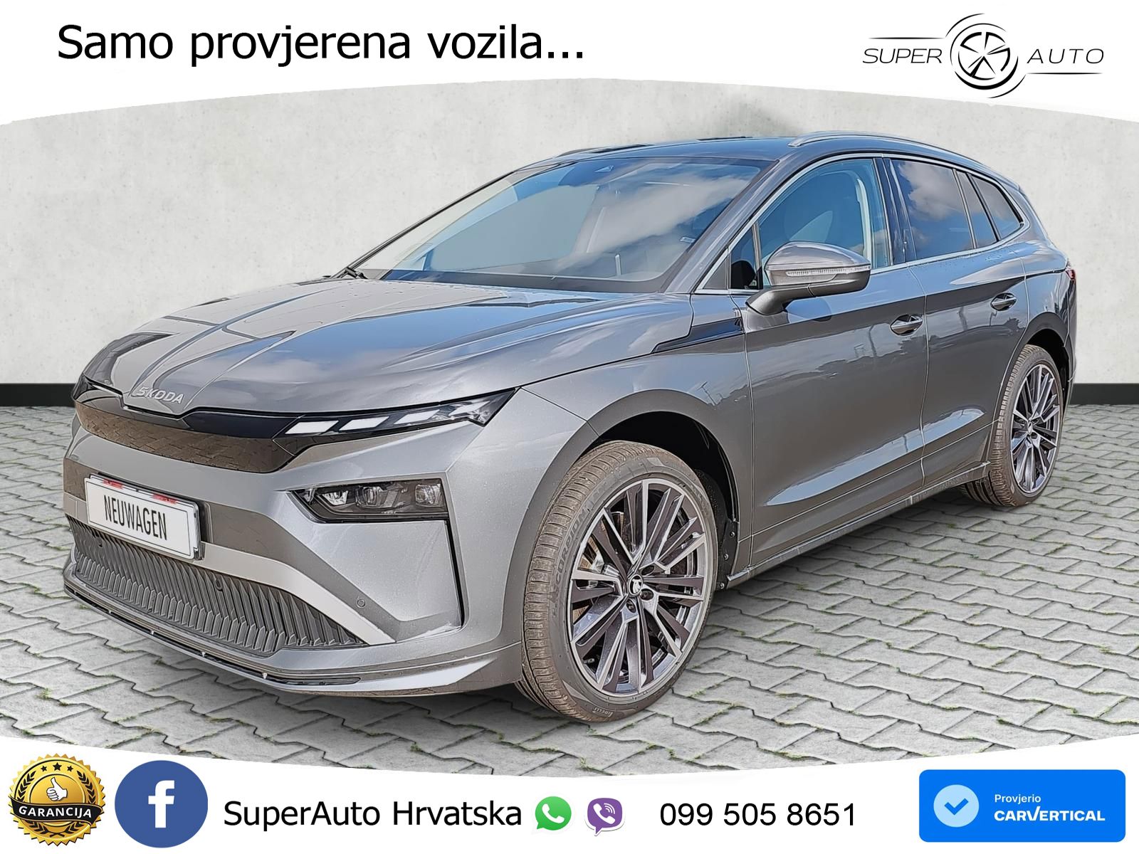Škoda Enyaq 85 82 kWh (286 KS) Lounge LED+GR SJED+ACC
