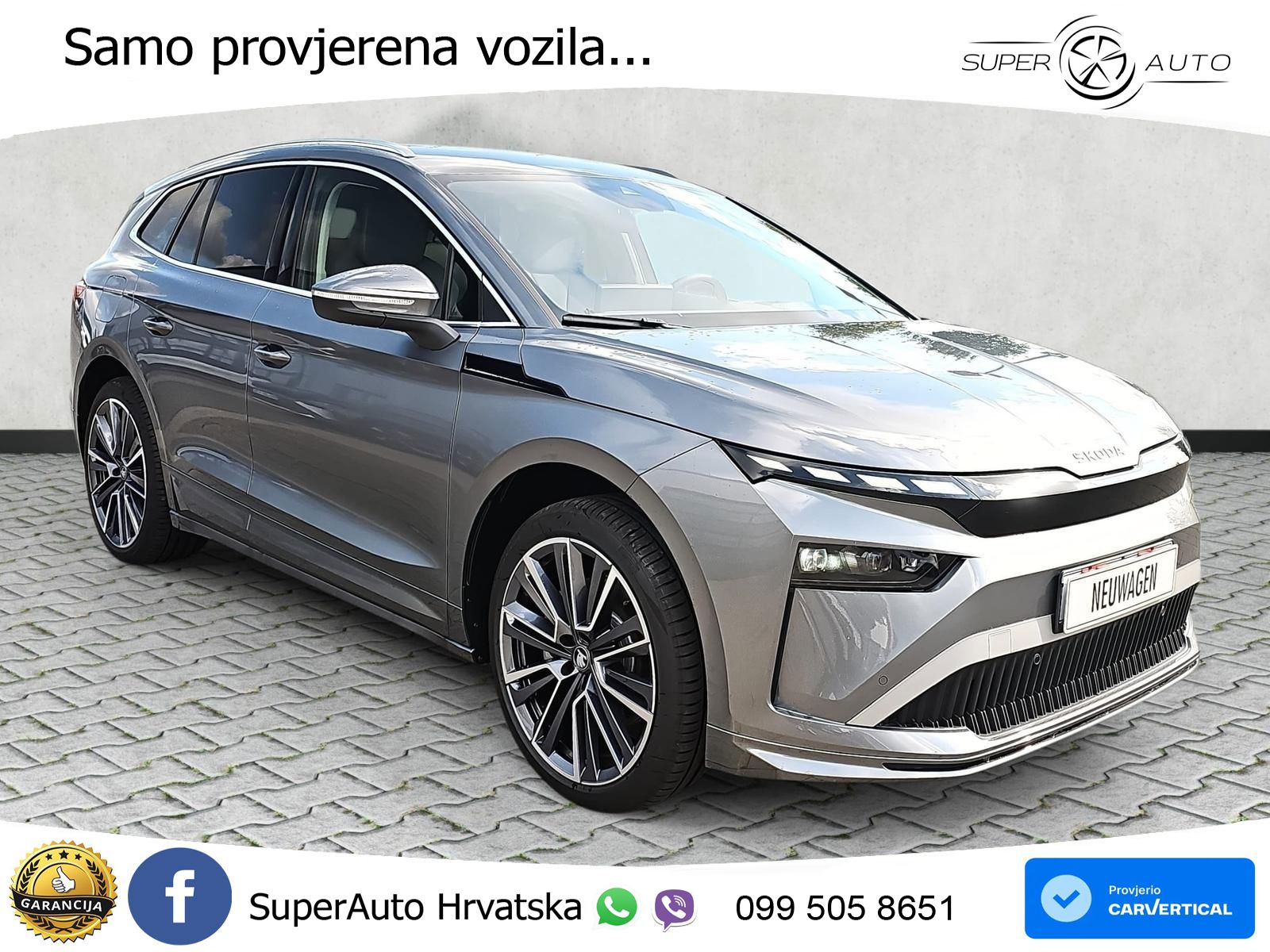 Škoda Enyaq 85 82 kWh (286 KS) Lounge LED+GR SJED+ACC