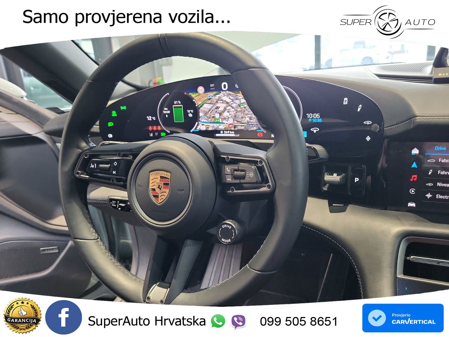 Porsche Taycan 105 kWh (435 KS)