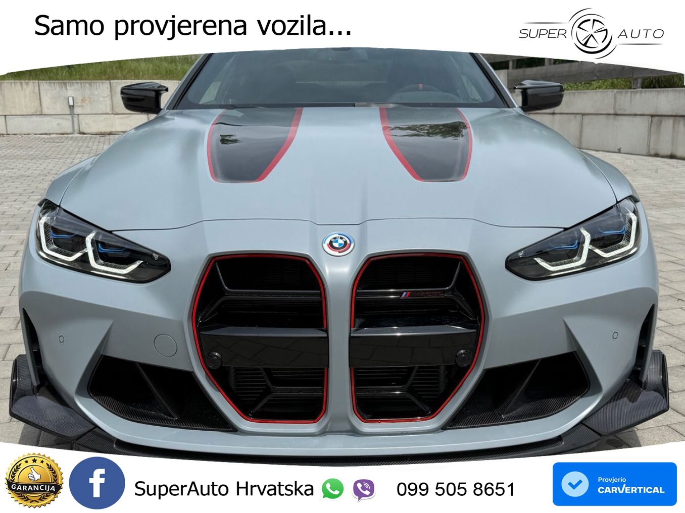BMW M4 CS 3.0 (550 KS) xDrive Steptronic LED+GR SJED+ACC
