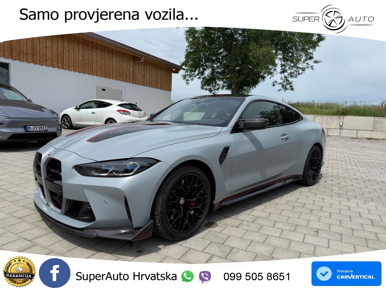 BMW M4 CS 3.0 (550 KS) xDrive Steptronic LED+GR SJED+ACC