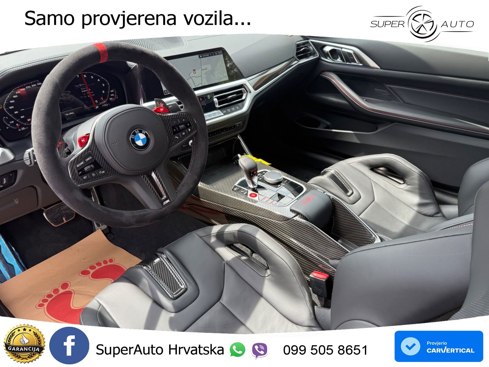 BMW M4 CS 3.0 (550 KS) xDrive Steptronic LED+GR SJED+ACC