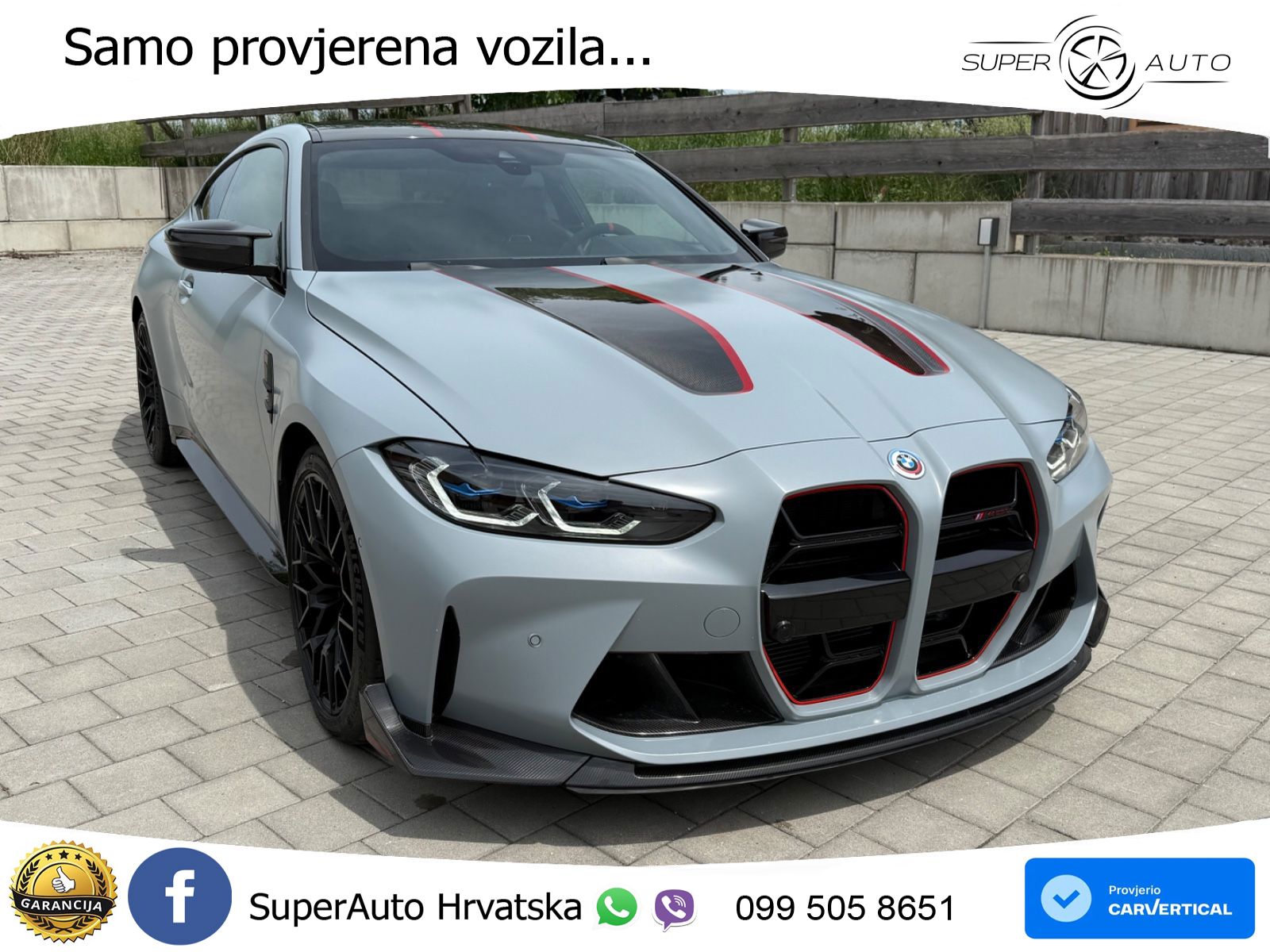 BMW M4 CS 3.0 (550 KS) xDrive Steptronic LED+GR SJED+ACC