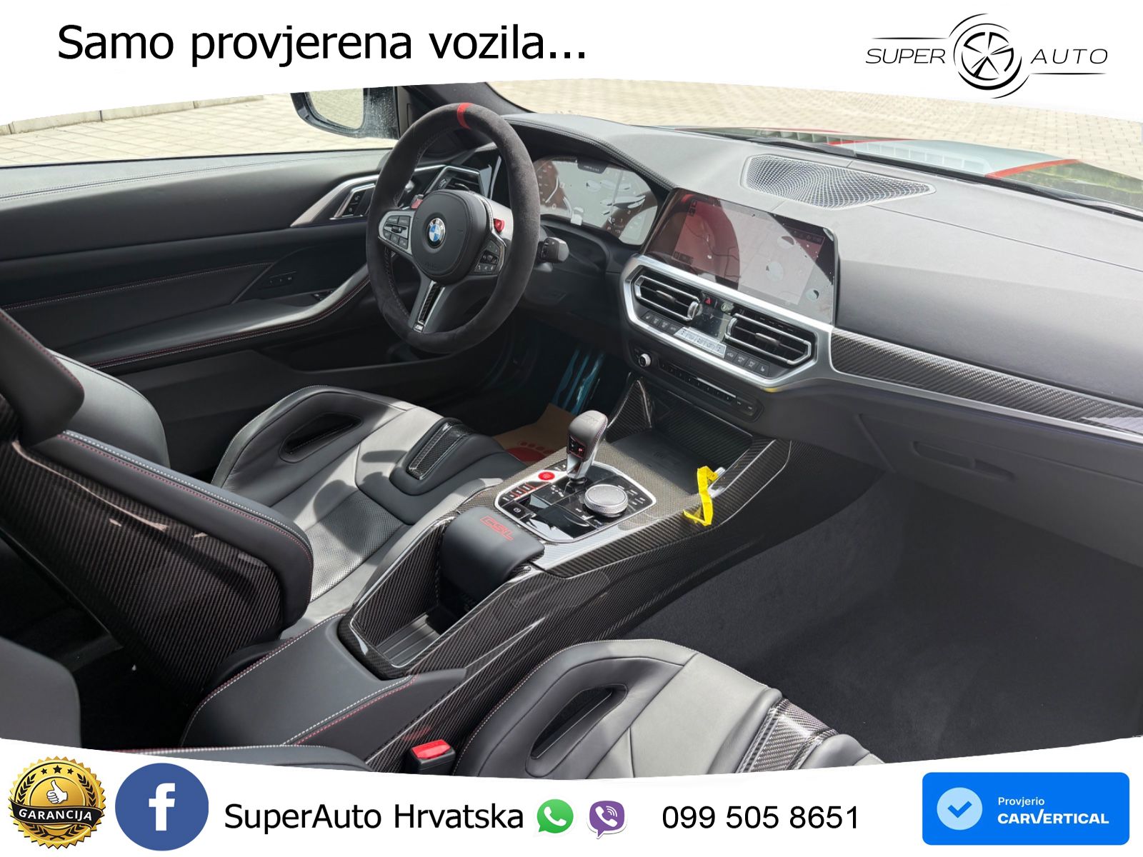 BMW M4 CS 3.0 (550 KS) xDrive Steptronic LED+GR SJED+ACC
