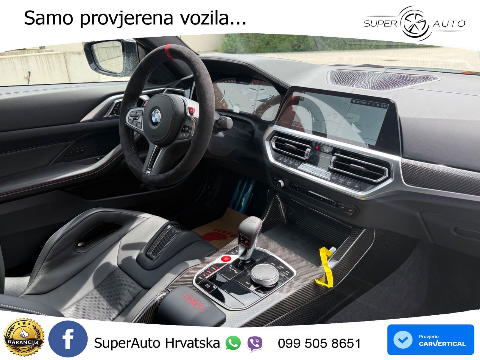BMW M4 CS 3.0 (550 KS) xDrive Steptronic LED+GR SJED+ACC