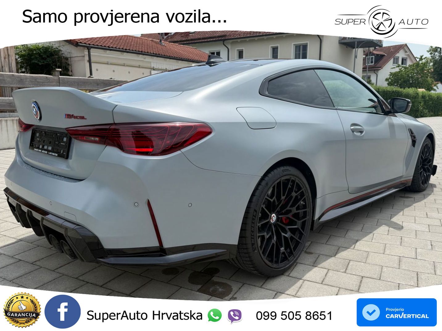 BMW M4 CS 3.0 (550 KS) xDrive Steptronic LED+GR SJED+ACC