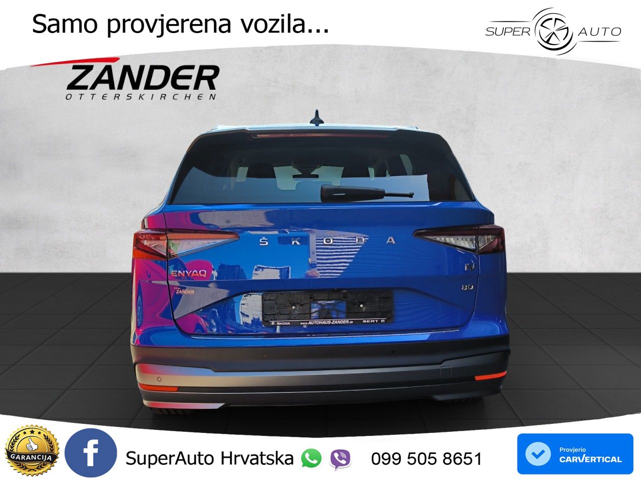 Škoda Enyaq iV 80 82 kWh (204 KS) Suite