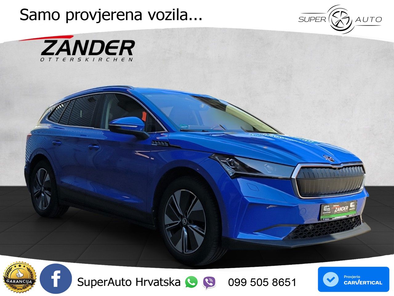 Škoda Enyaq iV 80 82 kWh (204 KS) Suite