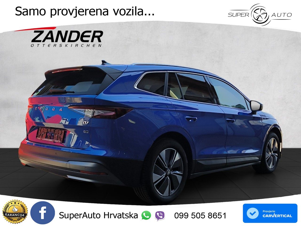 Škoda Enyaq iV 80 82 kWh (204 KS) Suite