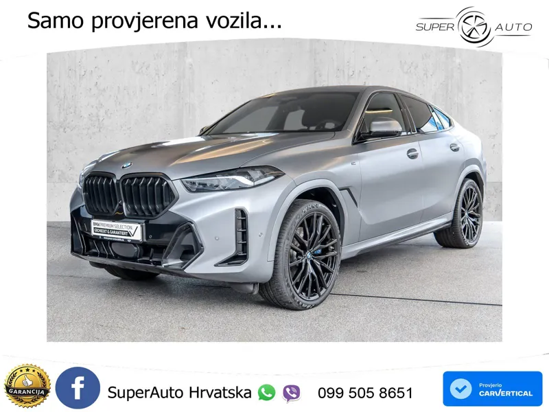 BMW X6 40d (352 KS) xDrive Steptronic M Sport LED+GR SJED+ACC