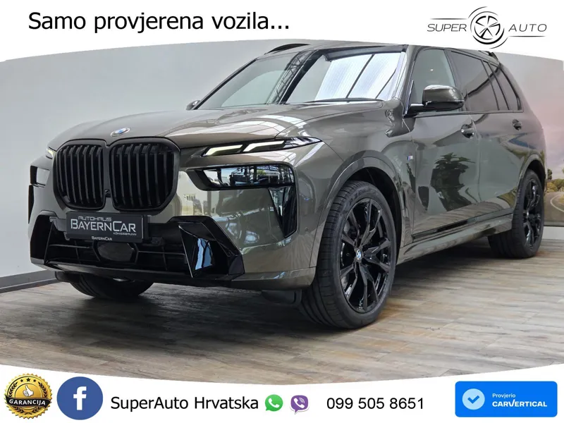 BMW X7 40d (352 KS) xDrive Steptronic M Sport LED+GR SJED+ACC