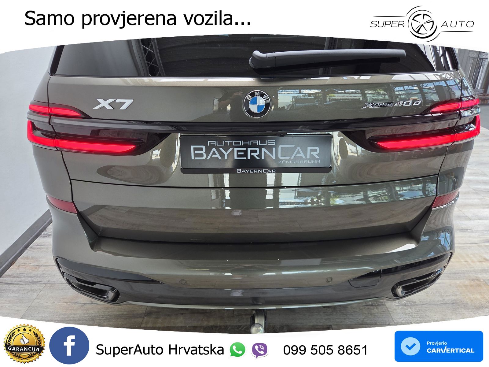 BMW X7 40d (352 KS) xDrive Steptronic M Sport LED+GR SJED+ACC