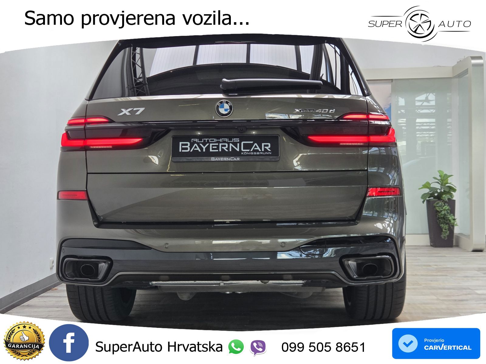 BMW X7 40d (352 KS) xDrive Steptronic M Sport LED+GR SJED+ACC