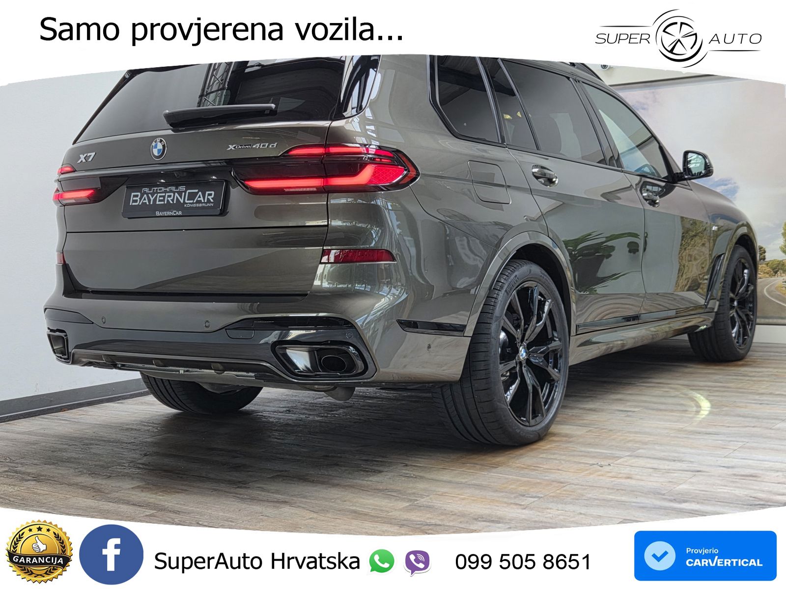 BMW X7 40d (352 KS) xDrive Steptronic M Sport LED+GR SJED+ACC