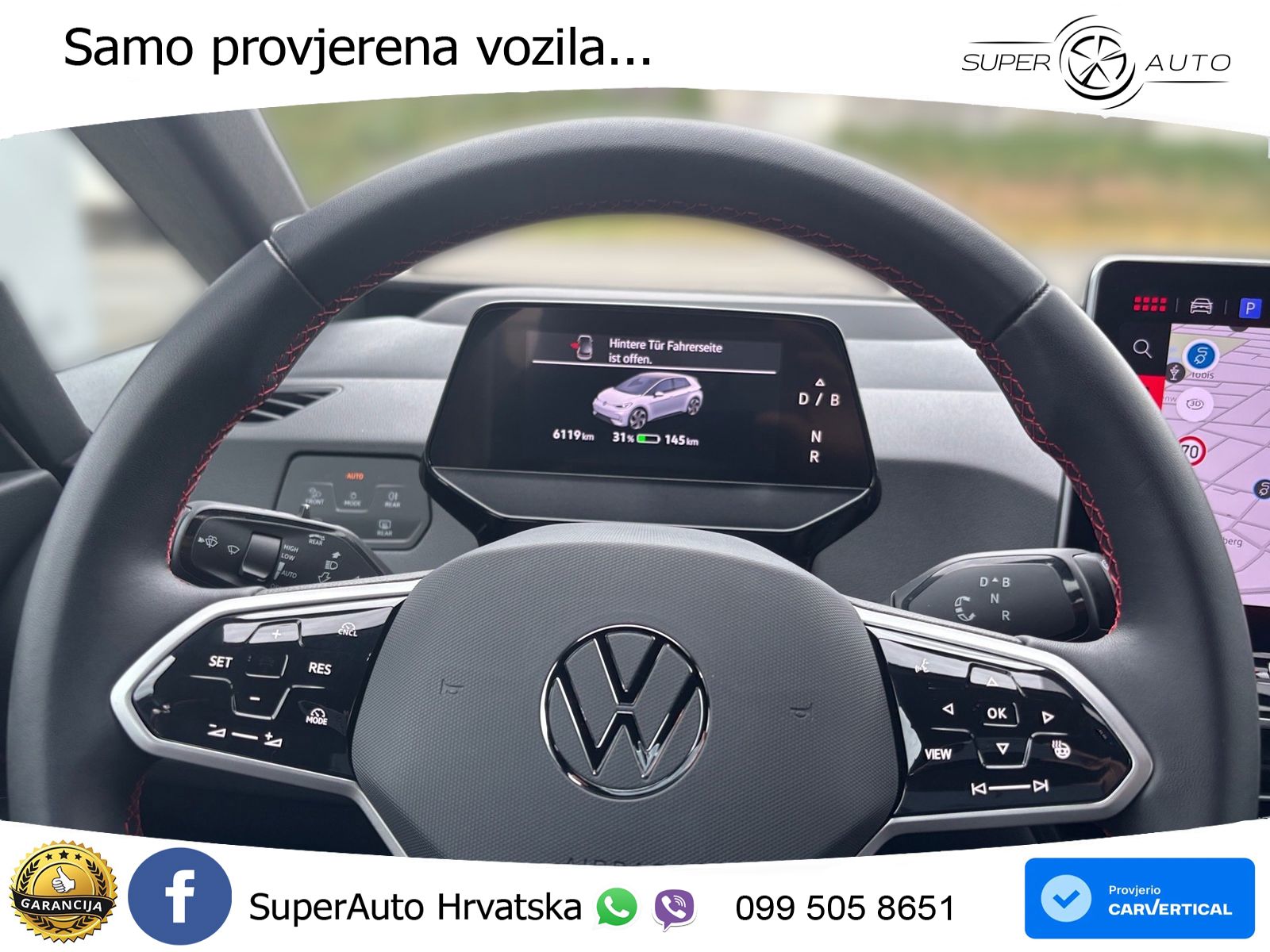 Volkswagen ID.3 GTX 84 kWh (286 KS) LED+GR SJED+ACC