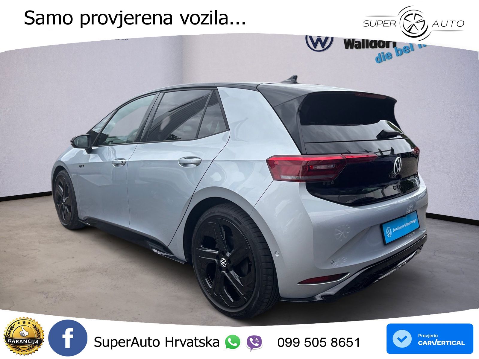 Volkswagen ID.3 GTX 84 kWh (286 KS) LED+GR SJED+ACC