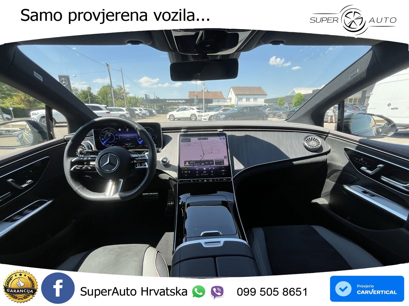 Mercedes EQE 350 98 kWh (292 KS)