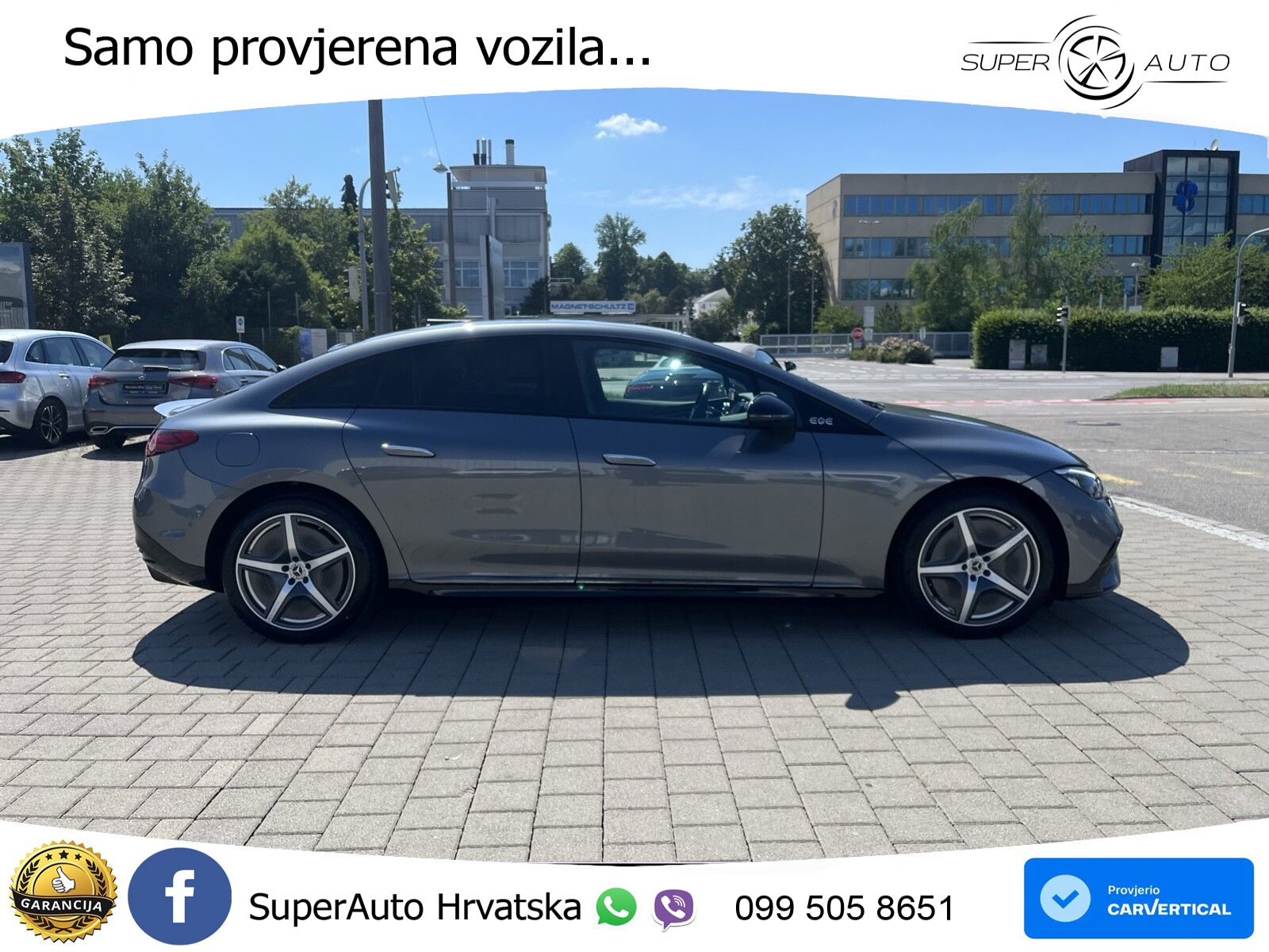 Mercedes EQE 350 98 kWh (292 KS)