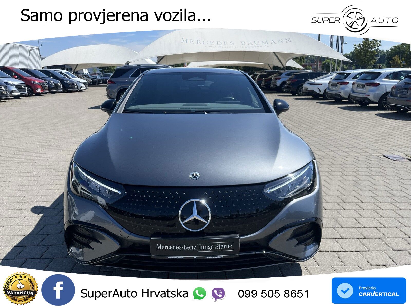 Mercedes EQE 350 98 kWh (292 KS)