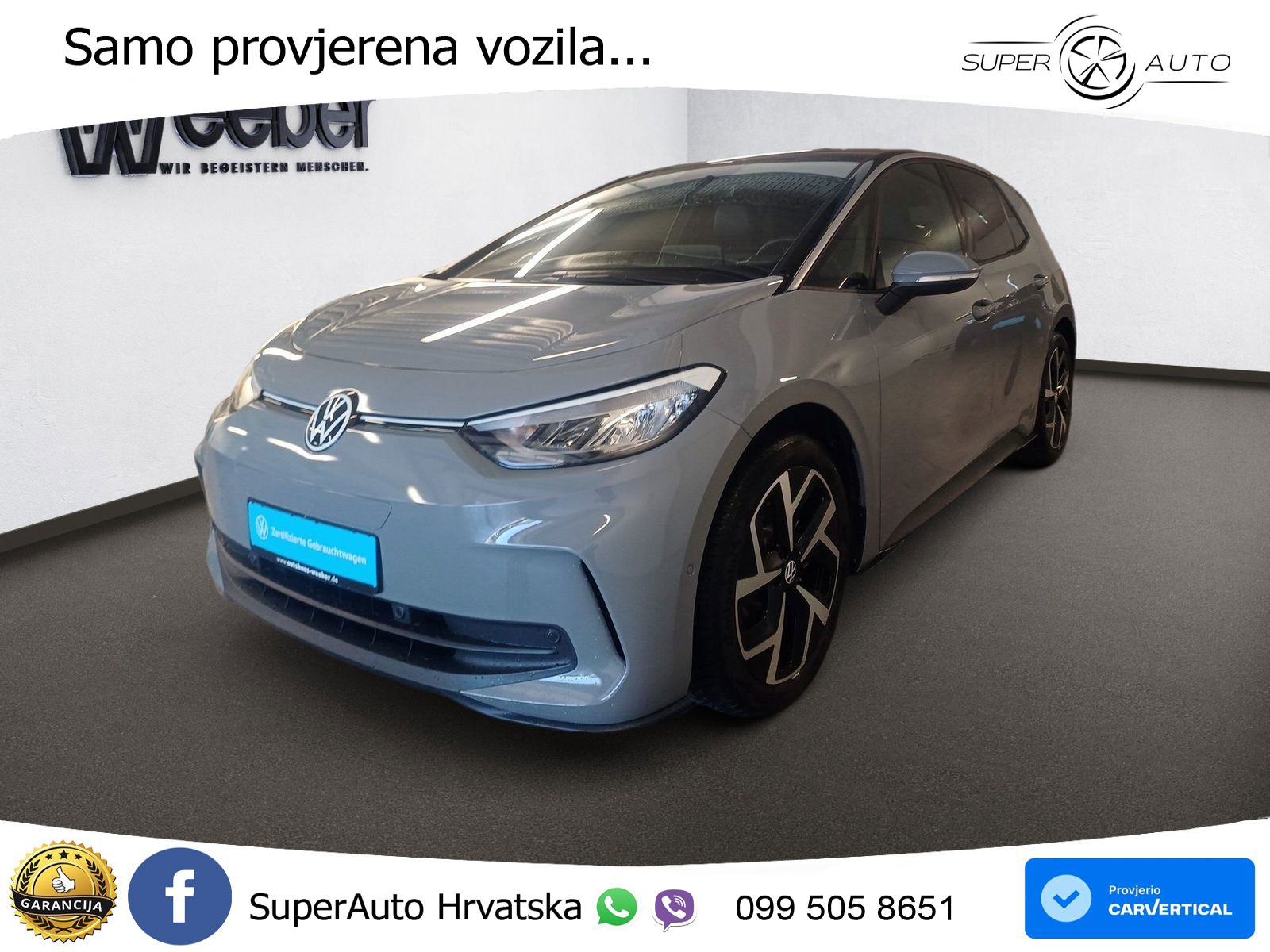 Volkswagen ID.3 Pro 62 kWh (204 KS)