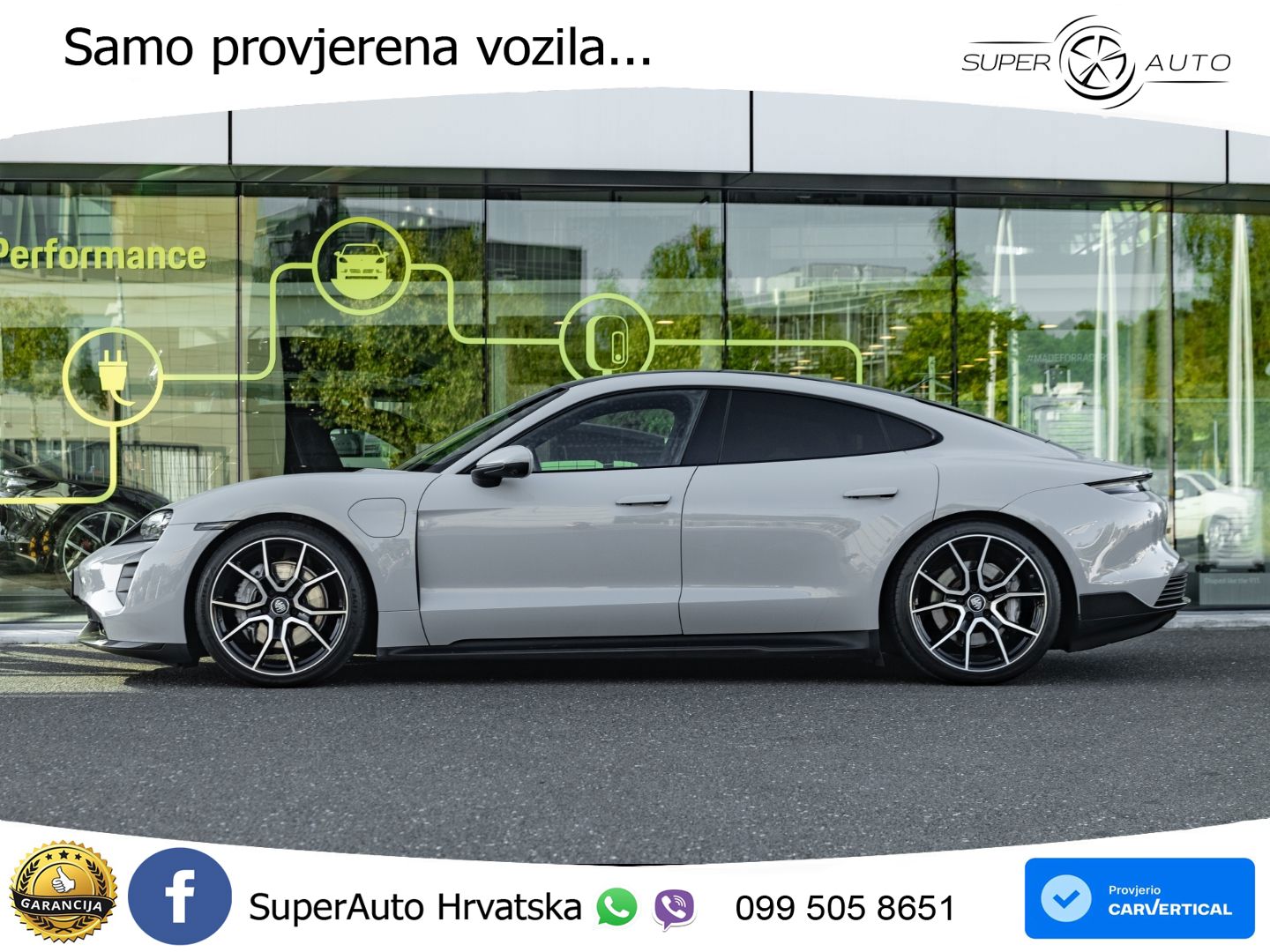 Porsche Taycan Performance Plus 93.4 kWh (476 KS)
