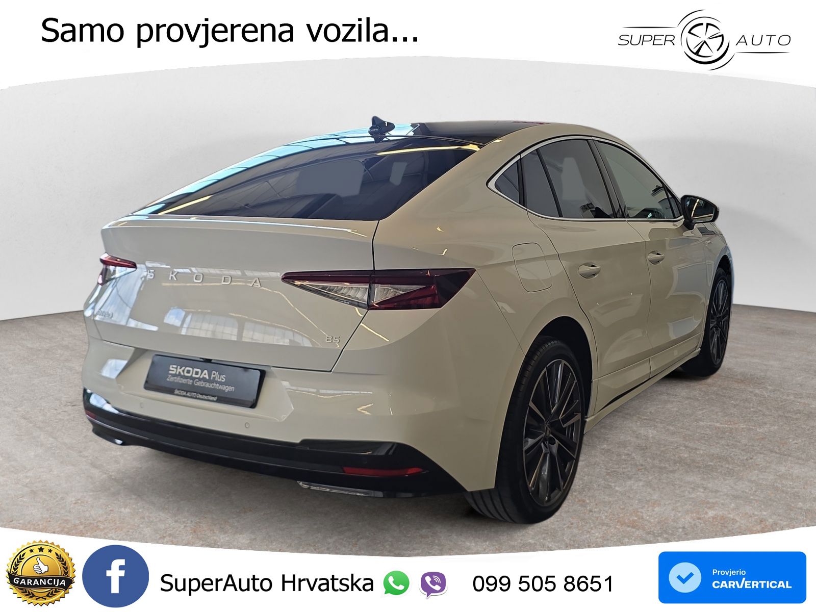 Škoda Enyaq Coupe iV 85 82 kWh (286 KS) Lodge LED+GR SJED+ACC