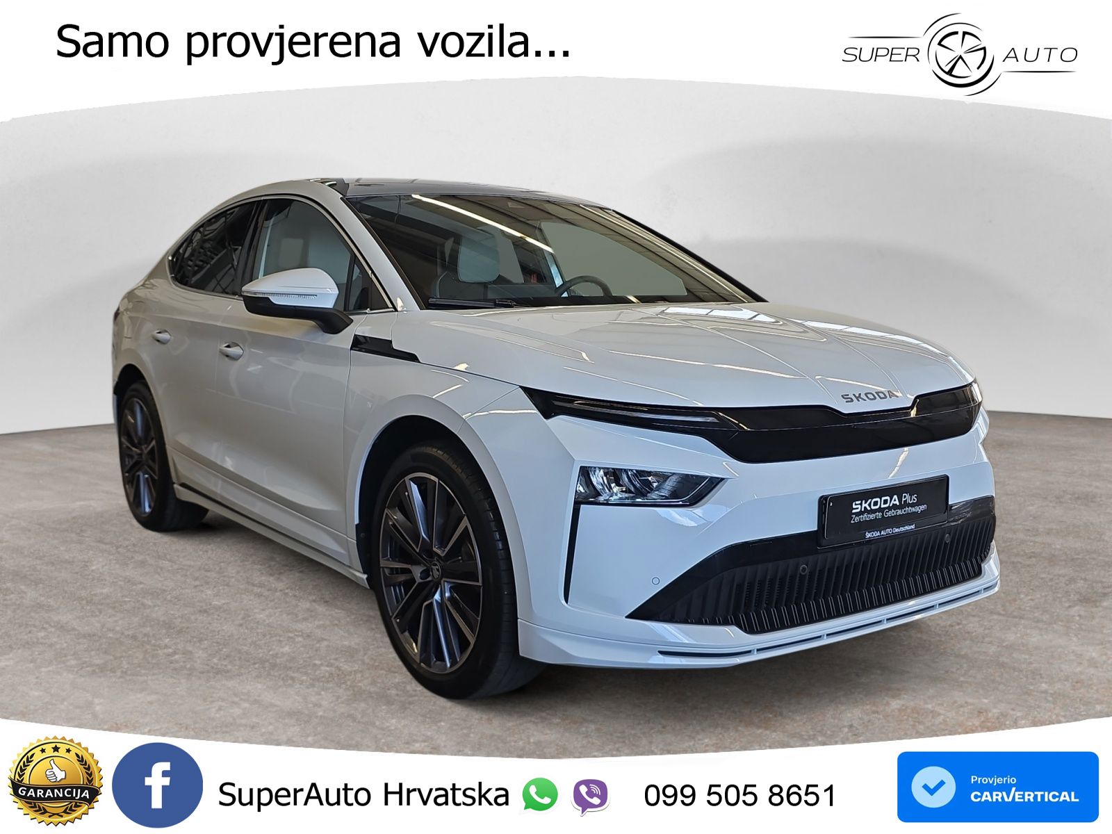 Škoda Enyaq Coupe iV 85 82 kWh (286 KS) Lodge LED+GR SJED+ACC