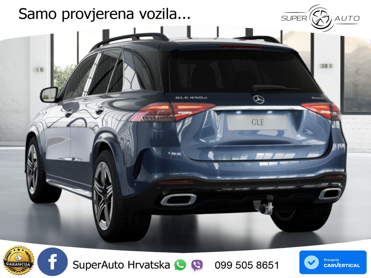 Mercedes GLE 450d (367 KS) EQ Boost 4MATIC 9G-TRONIC AMG LED+GR SJED+ACC