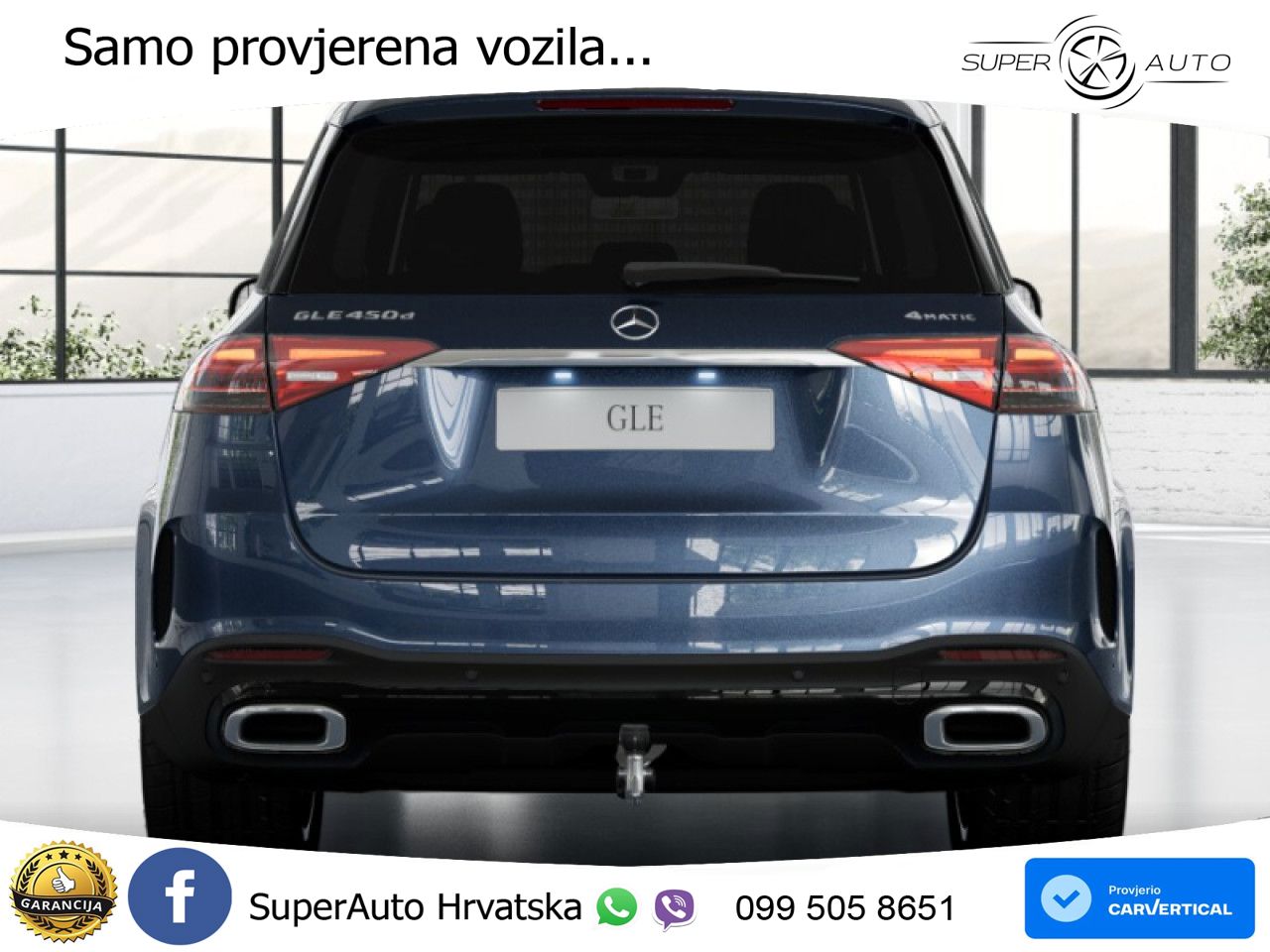 Mercedes GLE 450d (367 KS) EQ Boost 4MATIC 9G-TRONIC AMG LED+GR SJED+ACC
