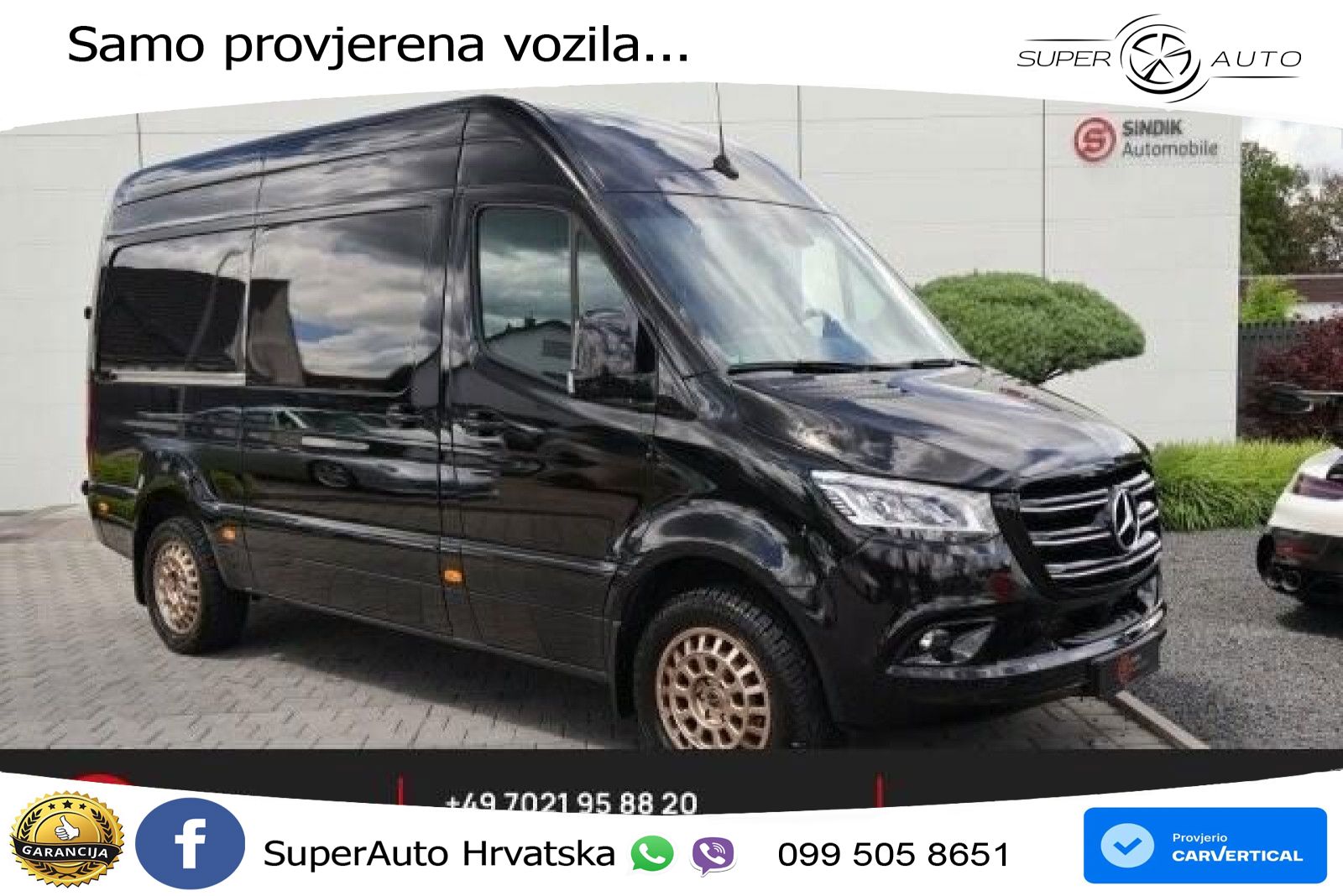 Mercedes-Benz Sprinter 190 KS LED+GR SJED+ACC