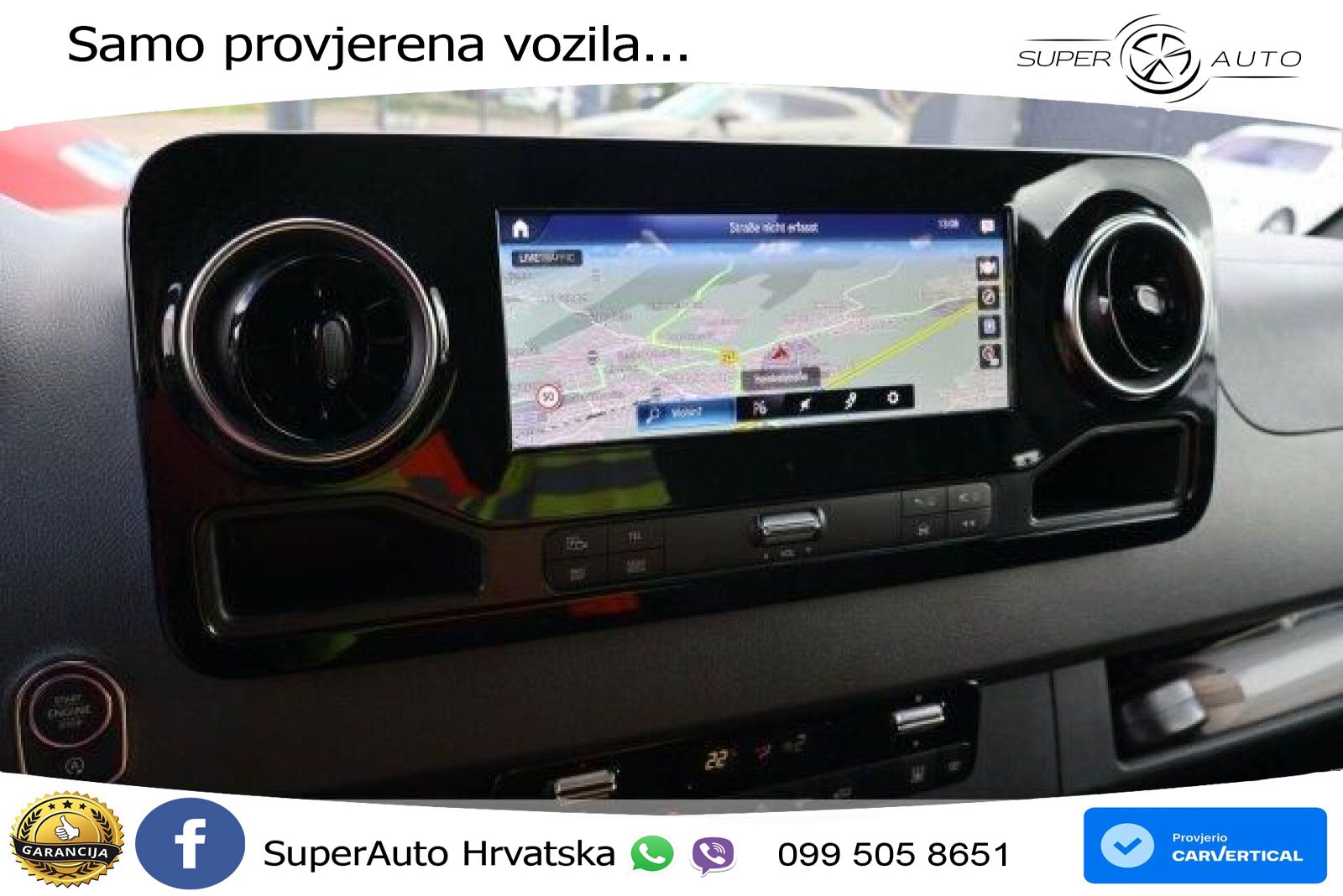 Mercedes-Benz Sprinter 190 KS LED+GR SJED+ACC