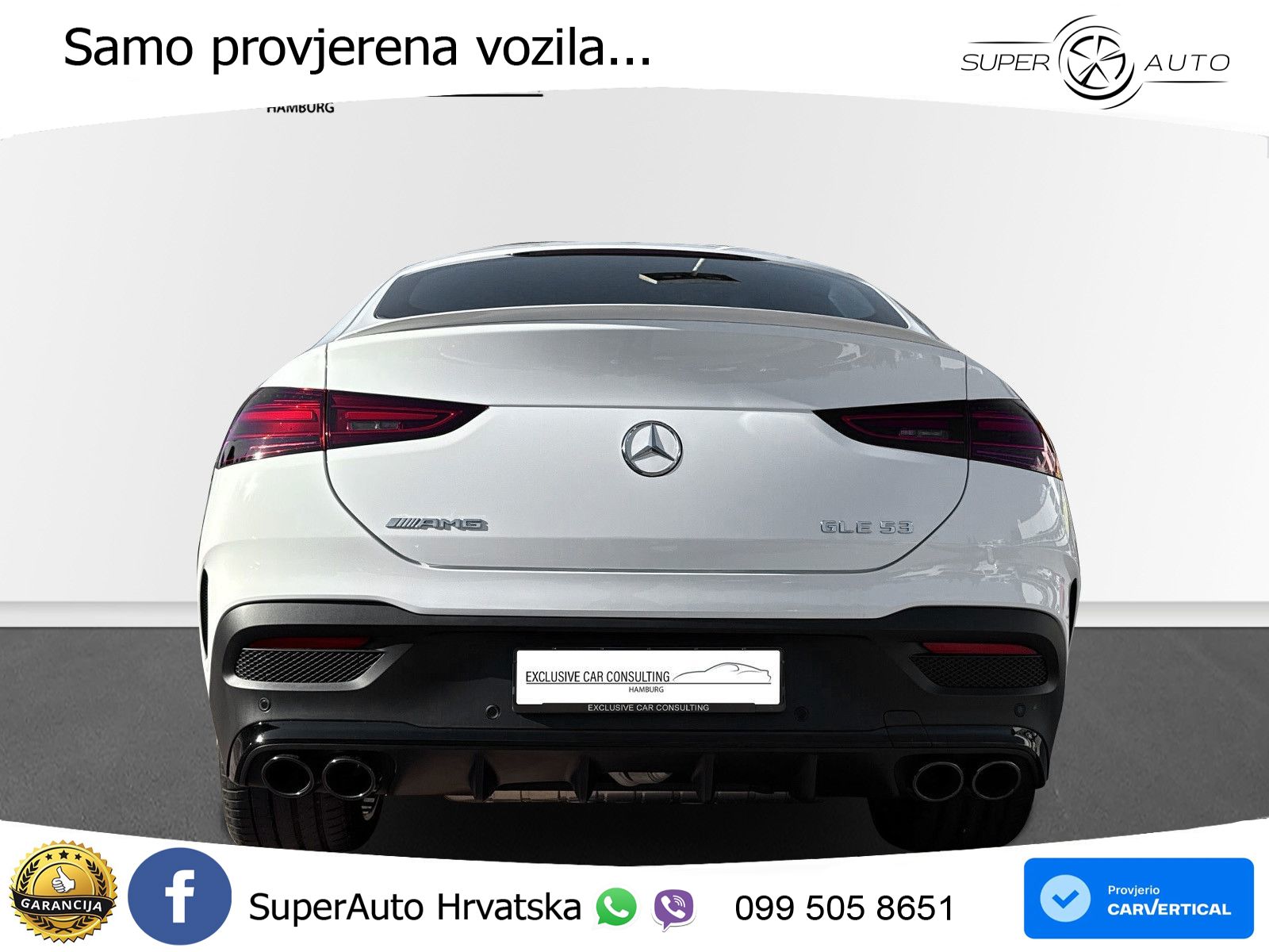 Mercedes AMG GLE Coupe 53 (435 KS) EQ Boost 4MATIC+ AMG SPEEDSHIFT TCT 9G LED+GR SJED+ACC